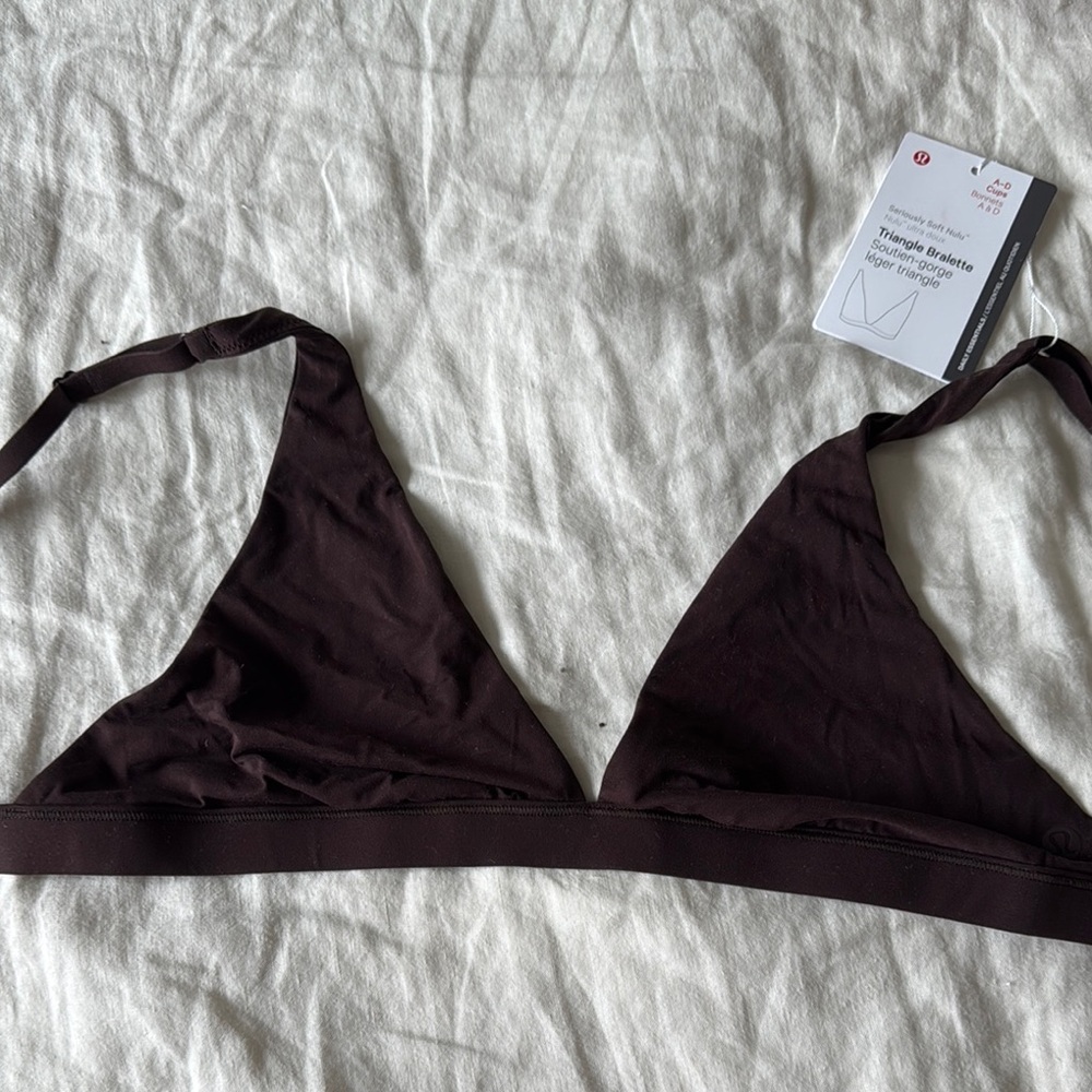 Chocolate Brown lululemon Triangle Bralette